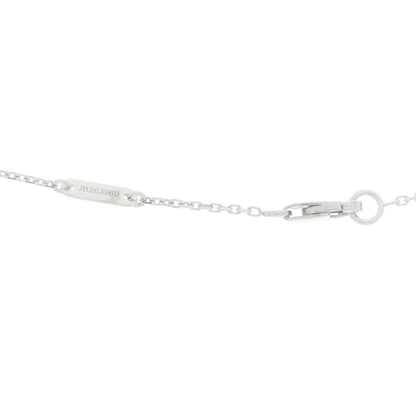 Van Cleef & Arpels 18K White Gold Turquoise Sweet Alhambra Butterfly Pendant Necklace 4 of 5