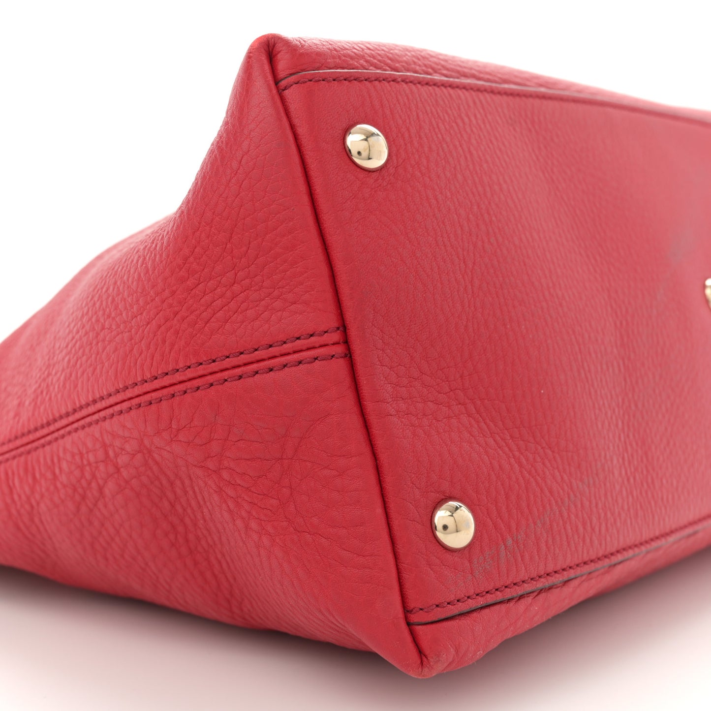 Cellarius Calfskin Small Soho Top Handle Satchel Tobasco