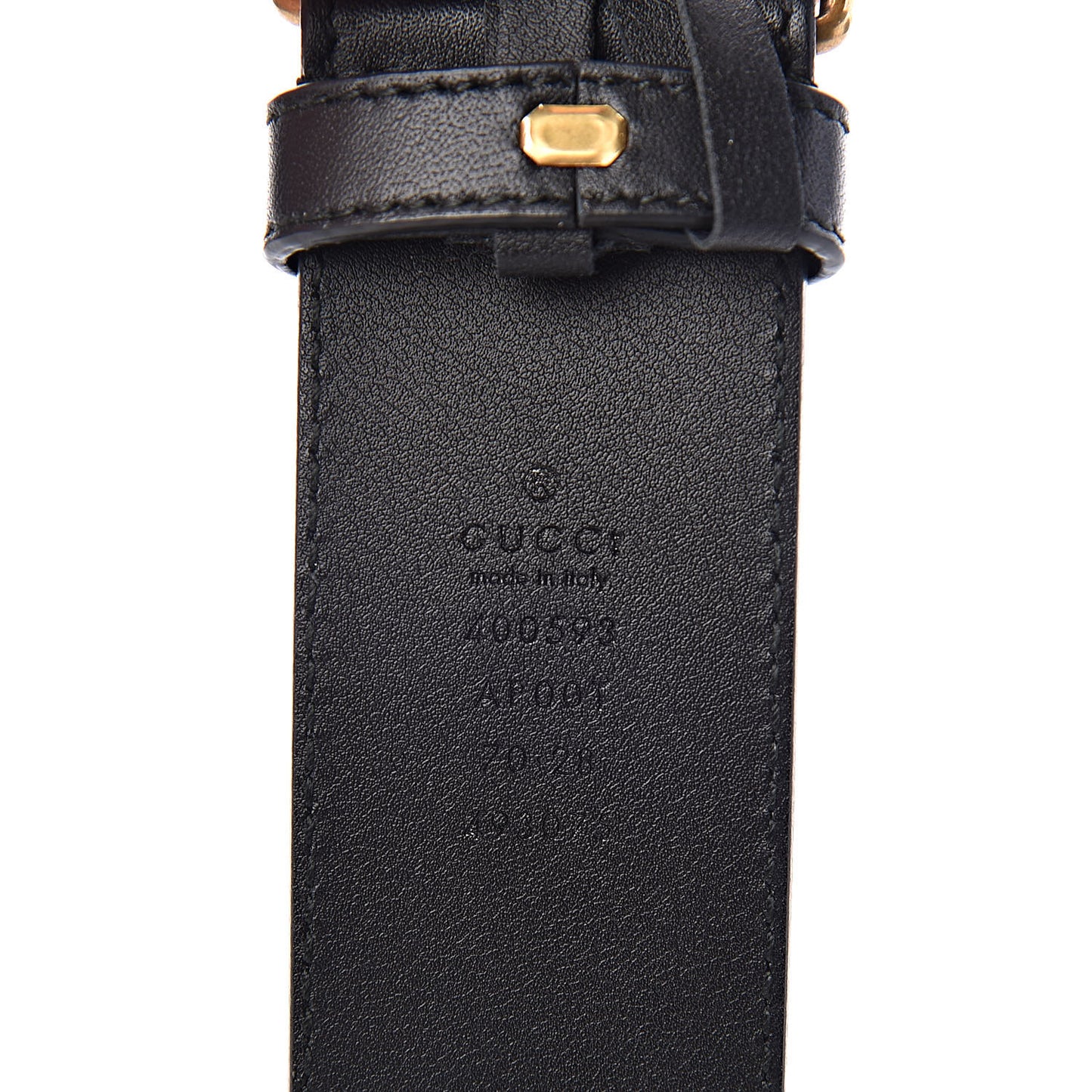 Calfskin Double G 40mm Belt 70 28 Black