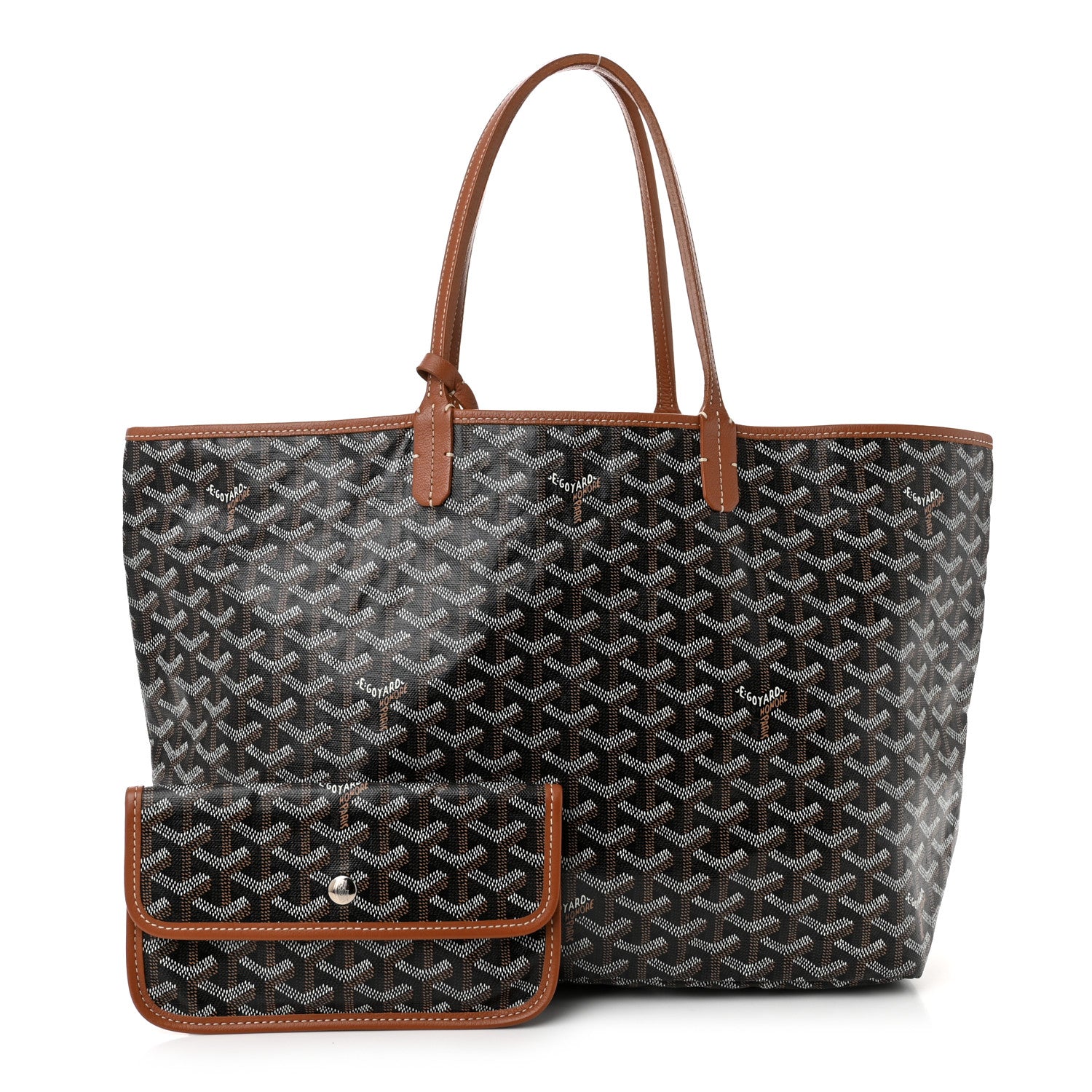 Goyard Goyardine Saint Louis PM Black Gold 3 of 14
