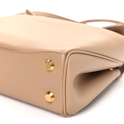 Balenciaga Natural Smooth Calfskin Mini Rodeo Top Handle Handbag Latte 10 of 10