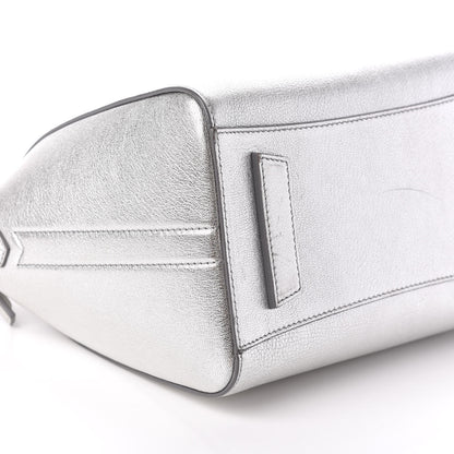 Givenchy Metallic Sugar Goatskin Small Antigona Silver 7 of 8