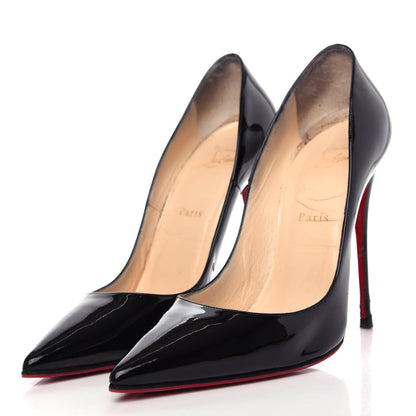 Christian Louboutin Patent So Kate 120 Pumps 40 Black 7 of 24