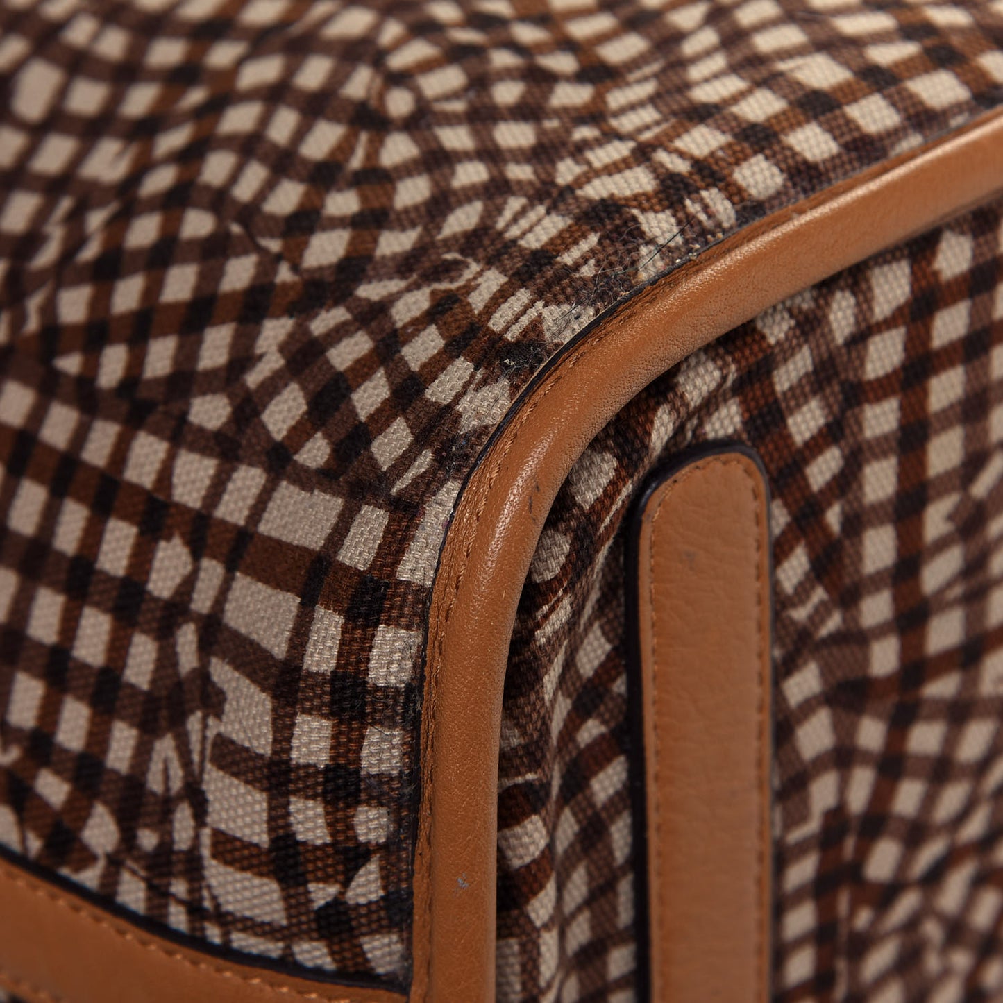 Visetos Medium Liz Reversible Shopper Tote Cognac