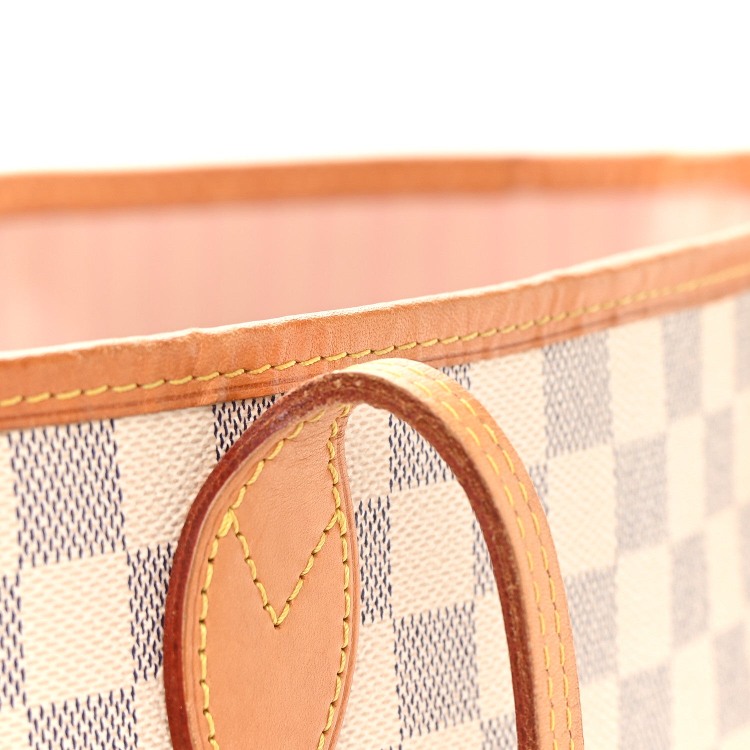 Louis Vuitton Damier Azur Neo Neverfull MM Rose Ballerine 21 of 25