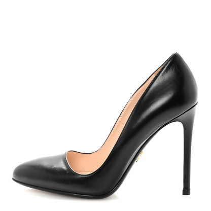 Prada Vitello Pumps 36 Black 2 of 16