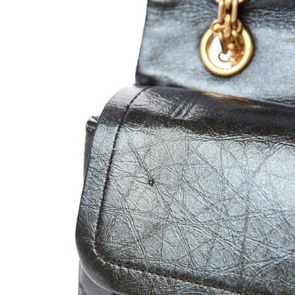 Chanel Iridescent Calfskin Quilted 2.55 Reissue 226 Flap Ruthenium 8 of 13