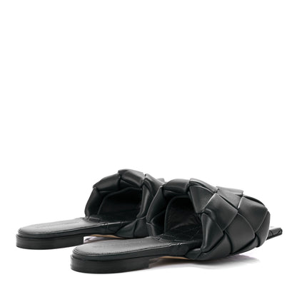 Bottega Veneta Nappa Maxi Intrecciato Lido Flat Sandals 36.5 Inkwell 4 of 7