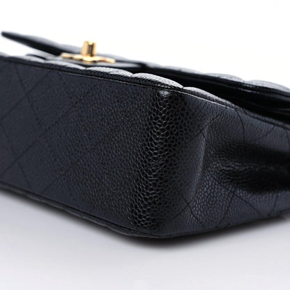 Chanel Caviar Quilted Small Double Flap Black 10 of 10