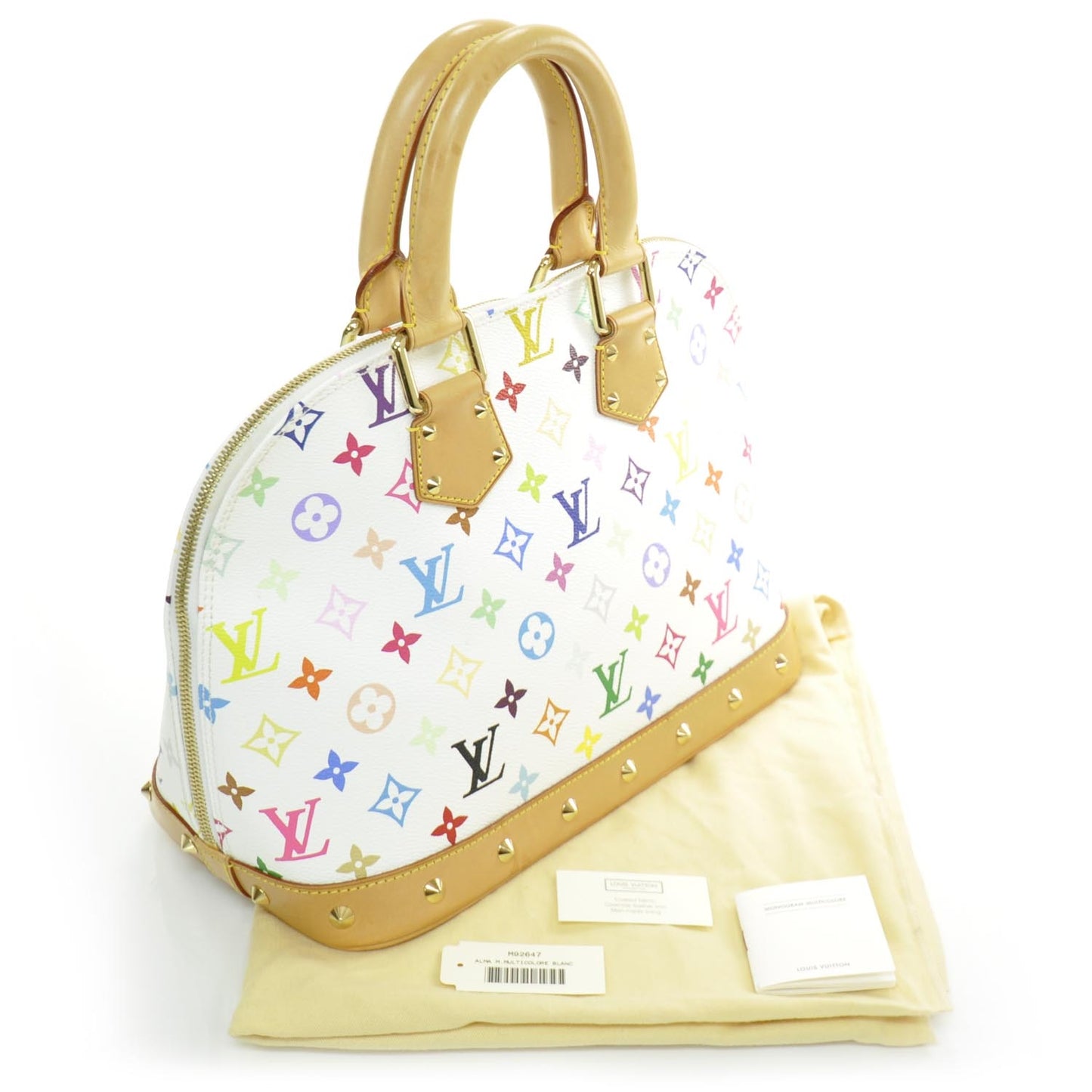 Monogram Multicolor Alma White