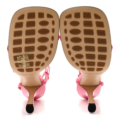 Bottega Veneta Crush Calfskin The Line 90mm Sandals 36.5 Milkshake 5 of 9