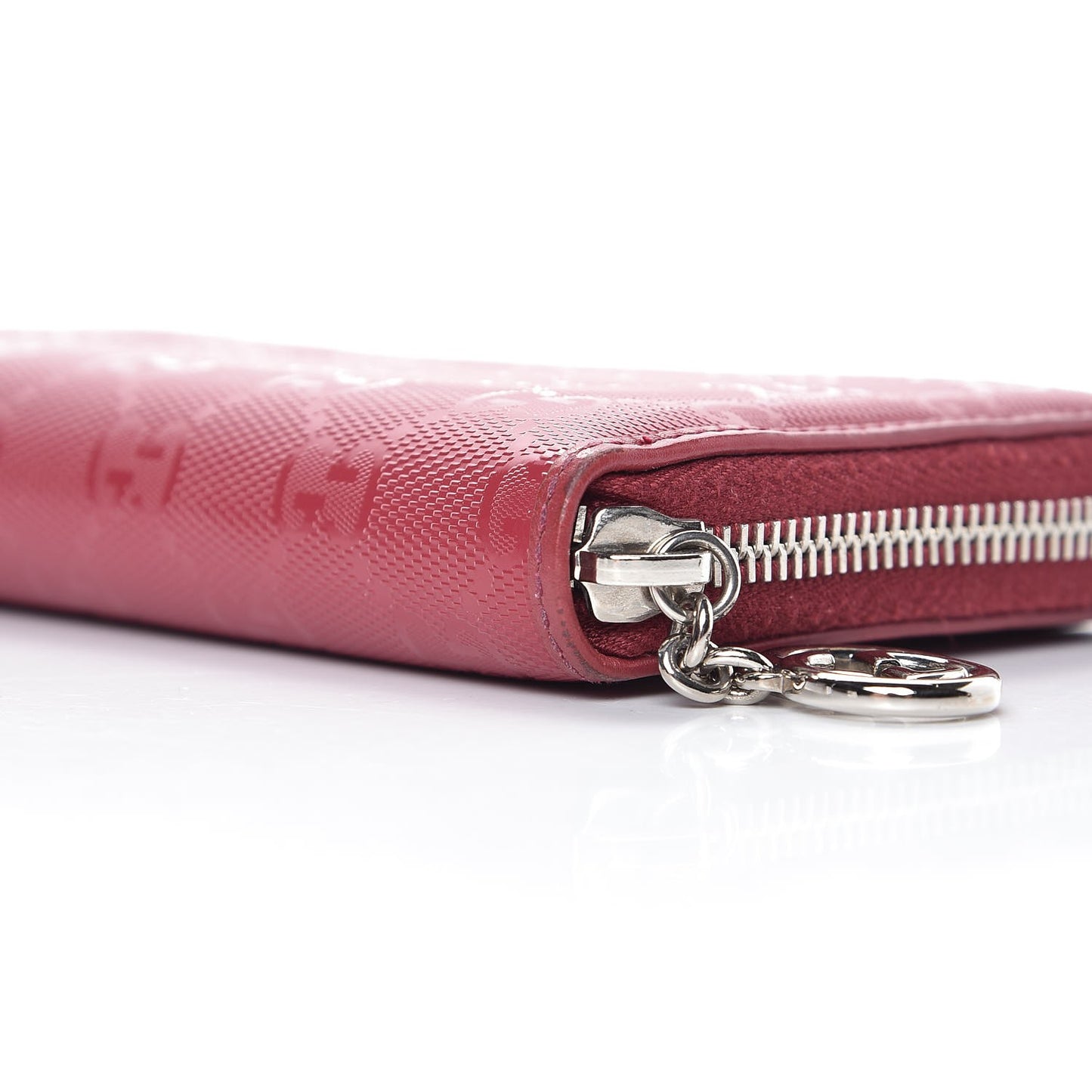 Imprime Monogram GG Pierce Zip Around Wallet Red