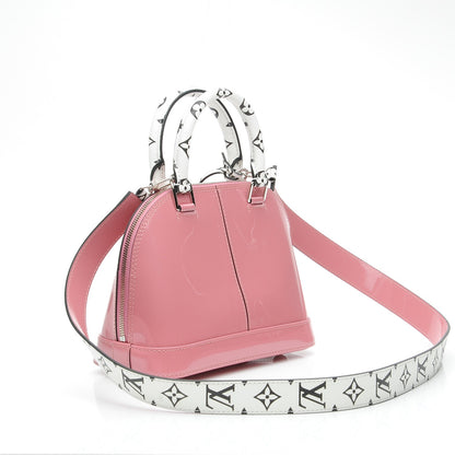 Louis Vuitton Patent Monogram Alma BB Rose Blush 4 of 8