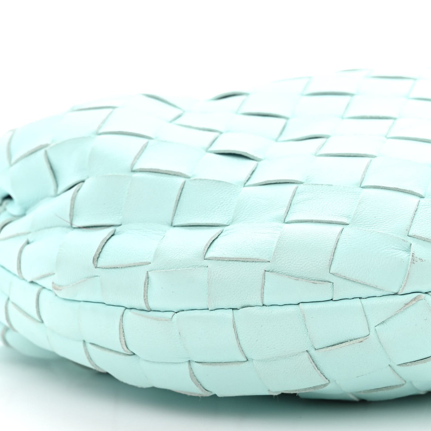 Nappa Intrecciato Mini Jodie Pale Blue
