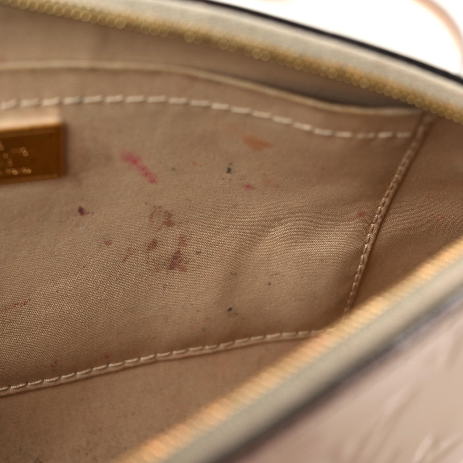 Louis Vuitton Vernis Santa Monica Clutch Dune 12 of 22