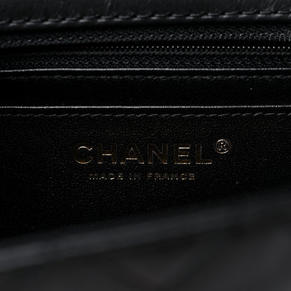 Chanel Aged Calfskin Quilted 2.55 Reissue Mini Flap Black 6 of 10