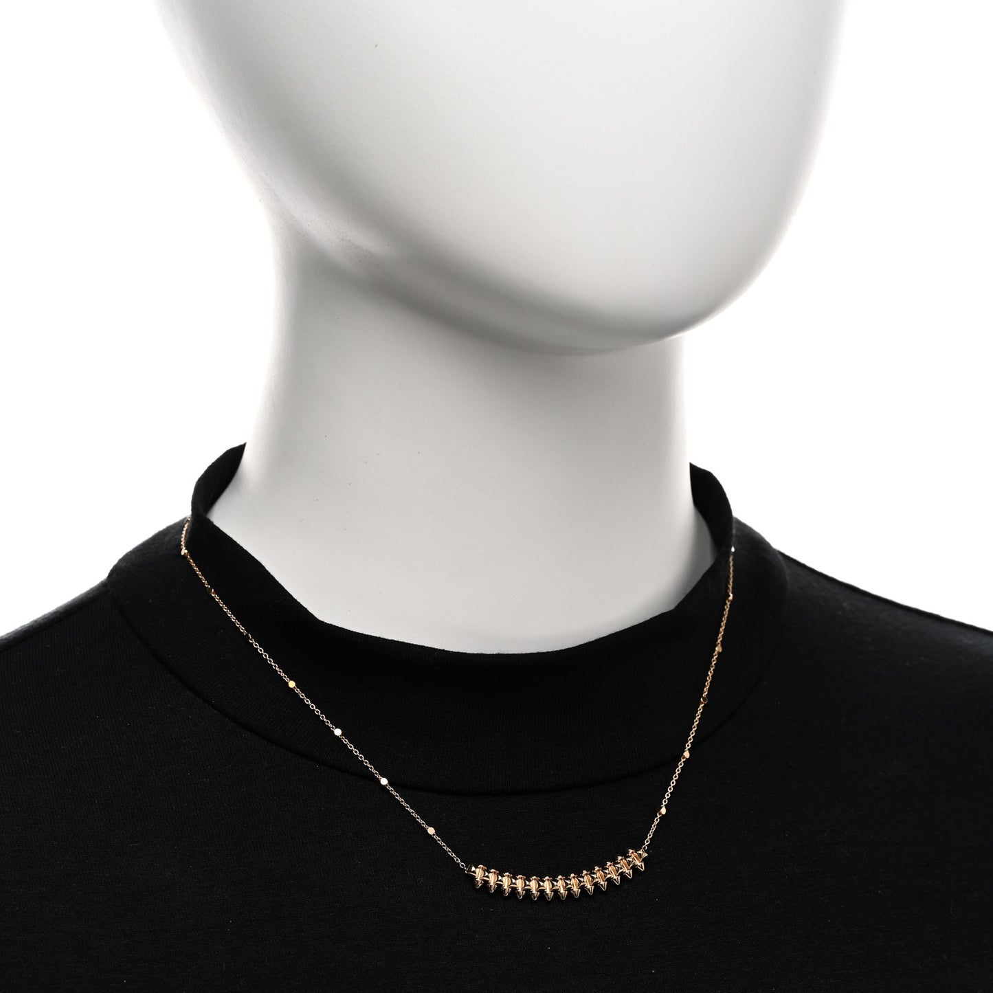 18K Pink Gold Small Clash de Cartier Necklace