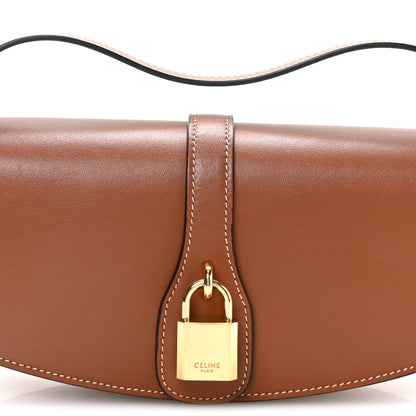 Celine Smooth Calfskin Tabou Clutch On Strap Tan 8 of 10