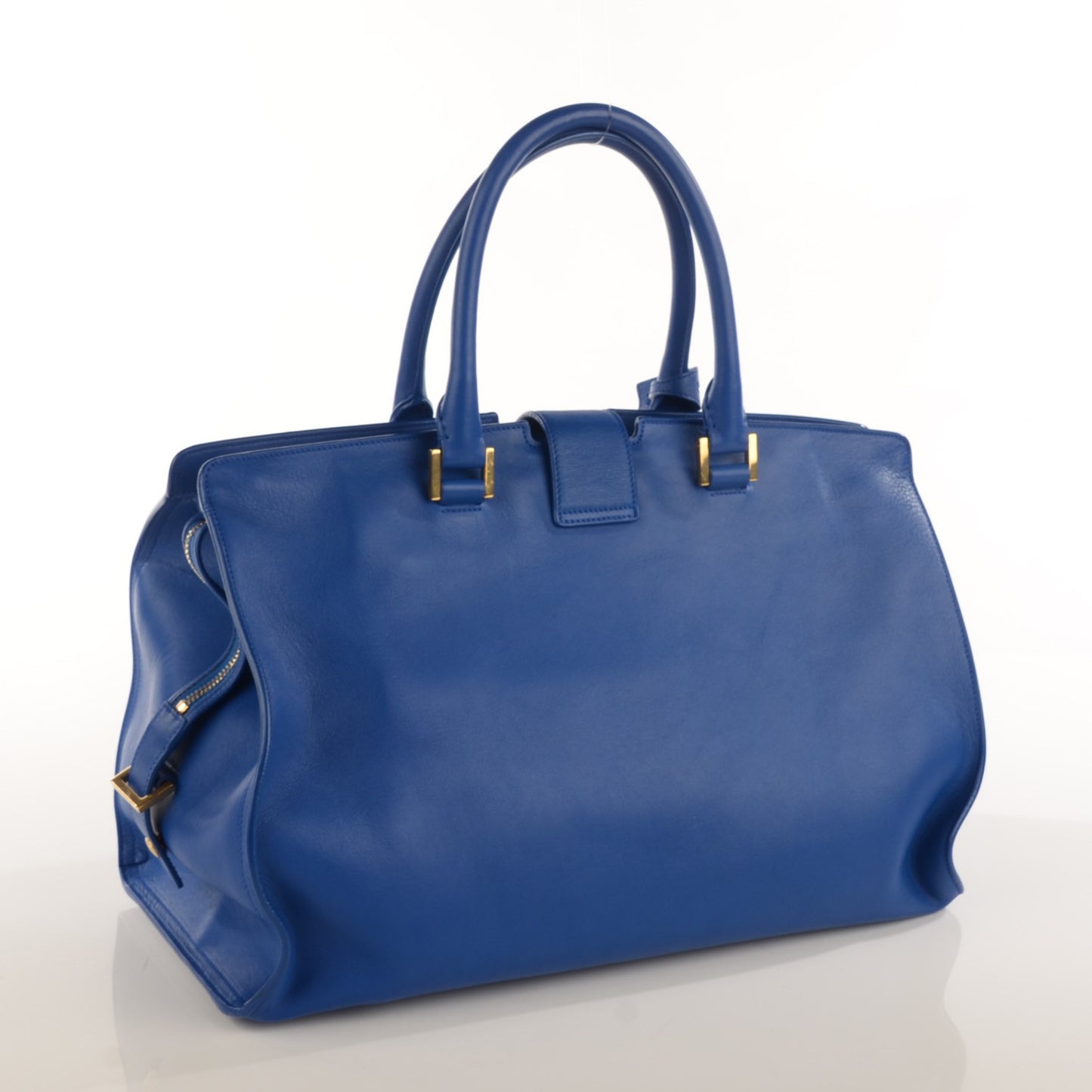 Calfskin Medium Classic Y Cabas Royal Blue