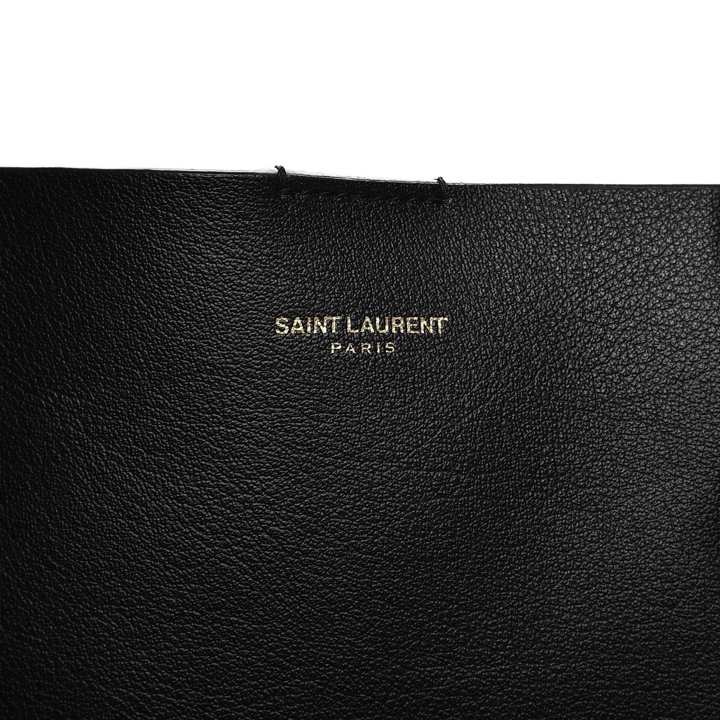 Calfskin Large Shopping Tote Black