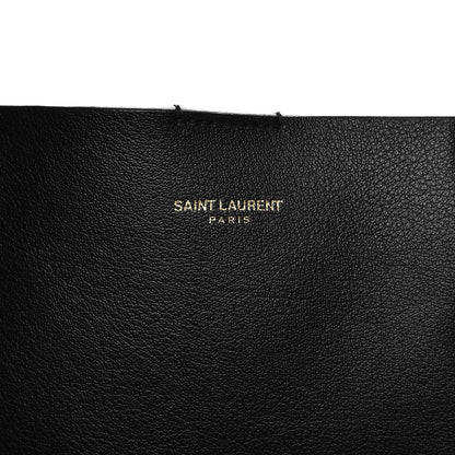 Saint Laurent Calfskin Large Shopping Tote Black 8 of 8