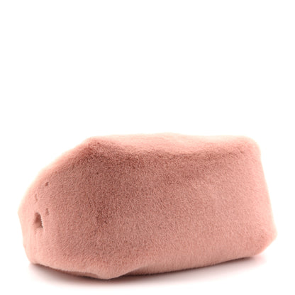 Alexander Wang Faux Fur Mini Scrunchie Bag Pink 4 of 11