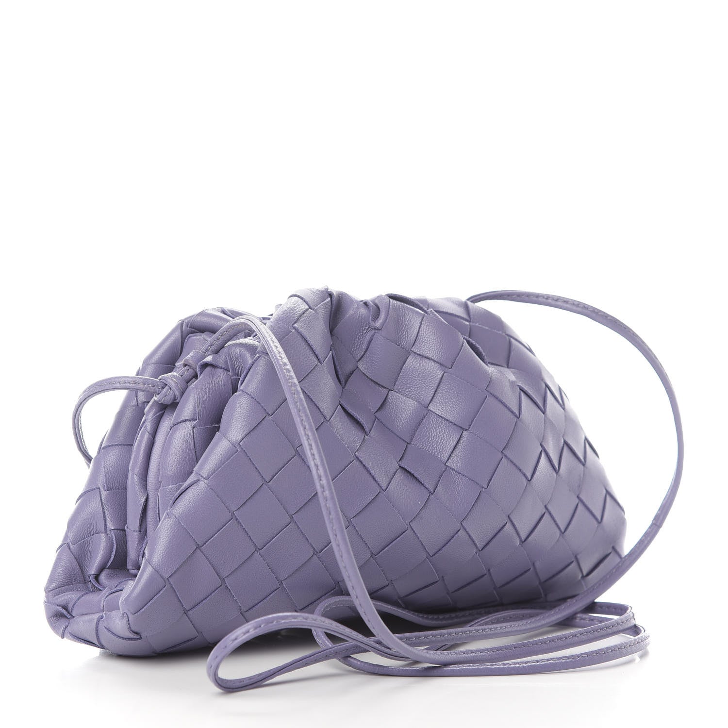 Bottega Veneta Nappa Intrecciato The Mini Pouch Lavender 2 of 8