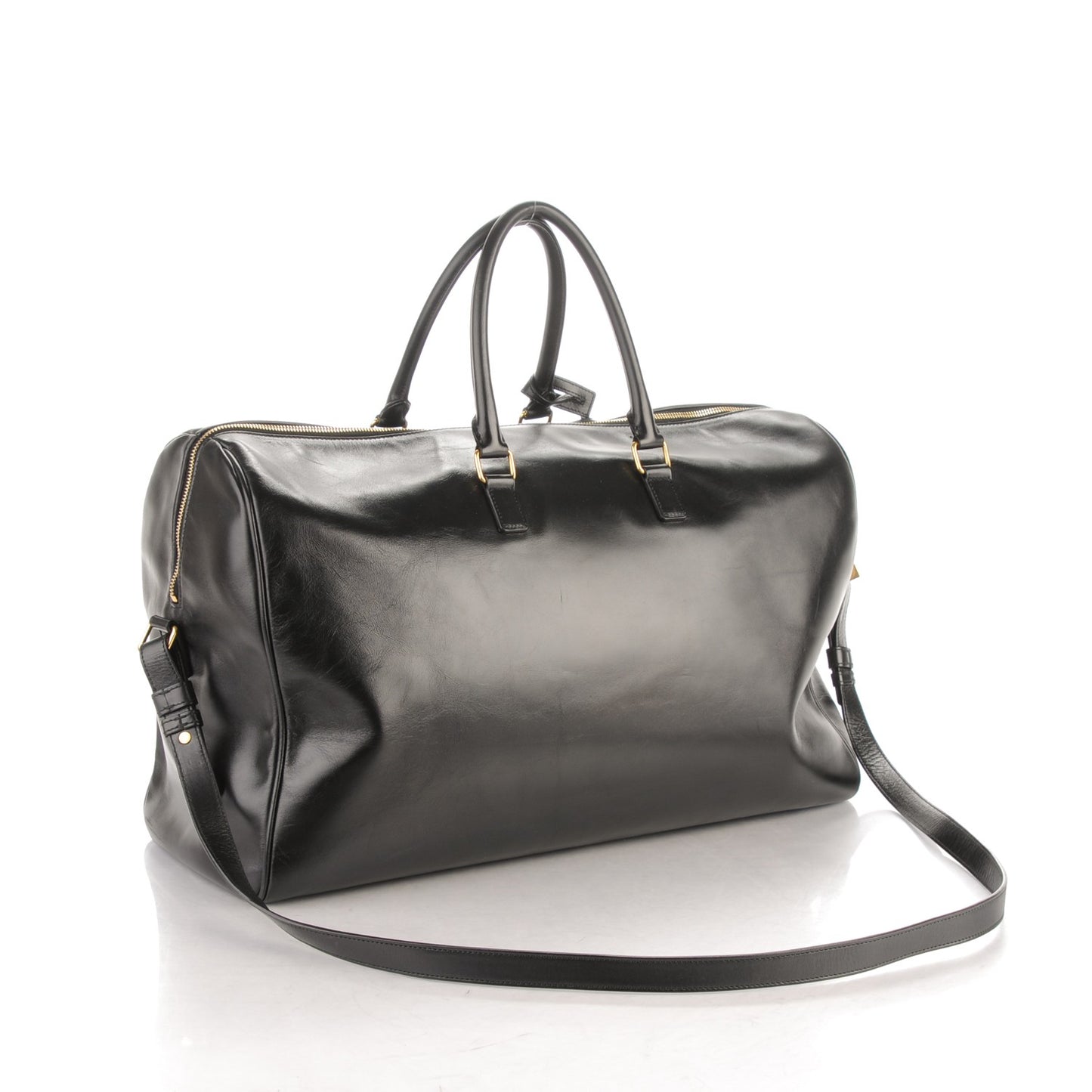 Calfskin Classic Duffle 24 Black