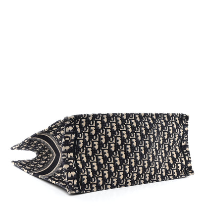 Christian Dior Oblique Large Book Tote Blue Multicolor 4 of 11