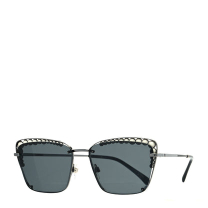 Chanel Pearl Square Sunglasses 4235-H Black 1 of 7