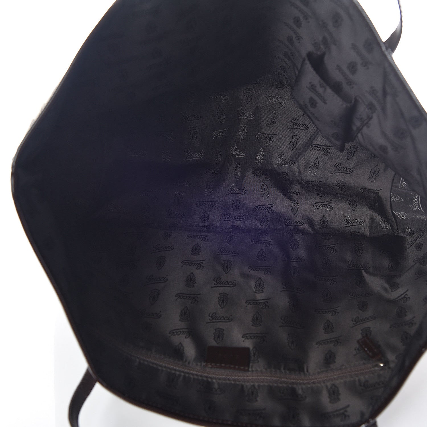 Gucci Monogram Web Large Jolie Tote Brown 7 of 9