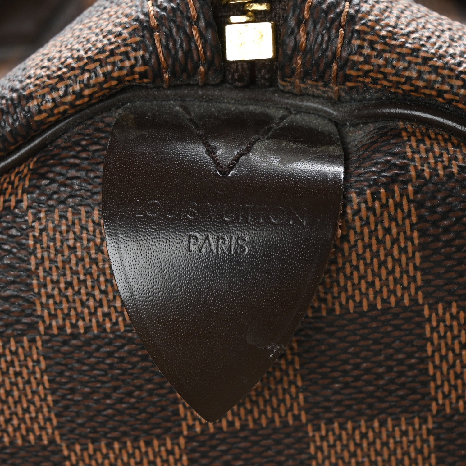 Louis Vuitton Damier Ebene Speedy 35 7 of 11