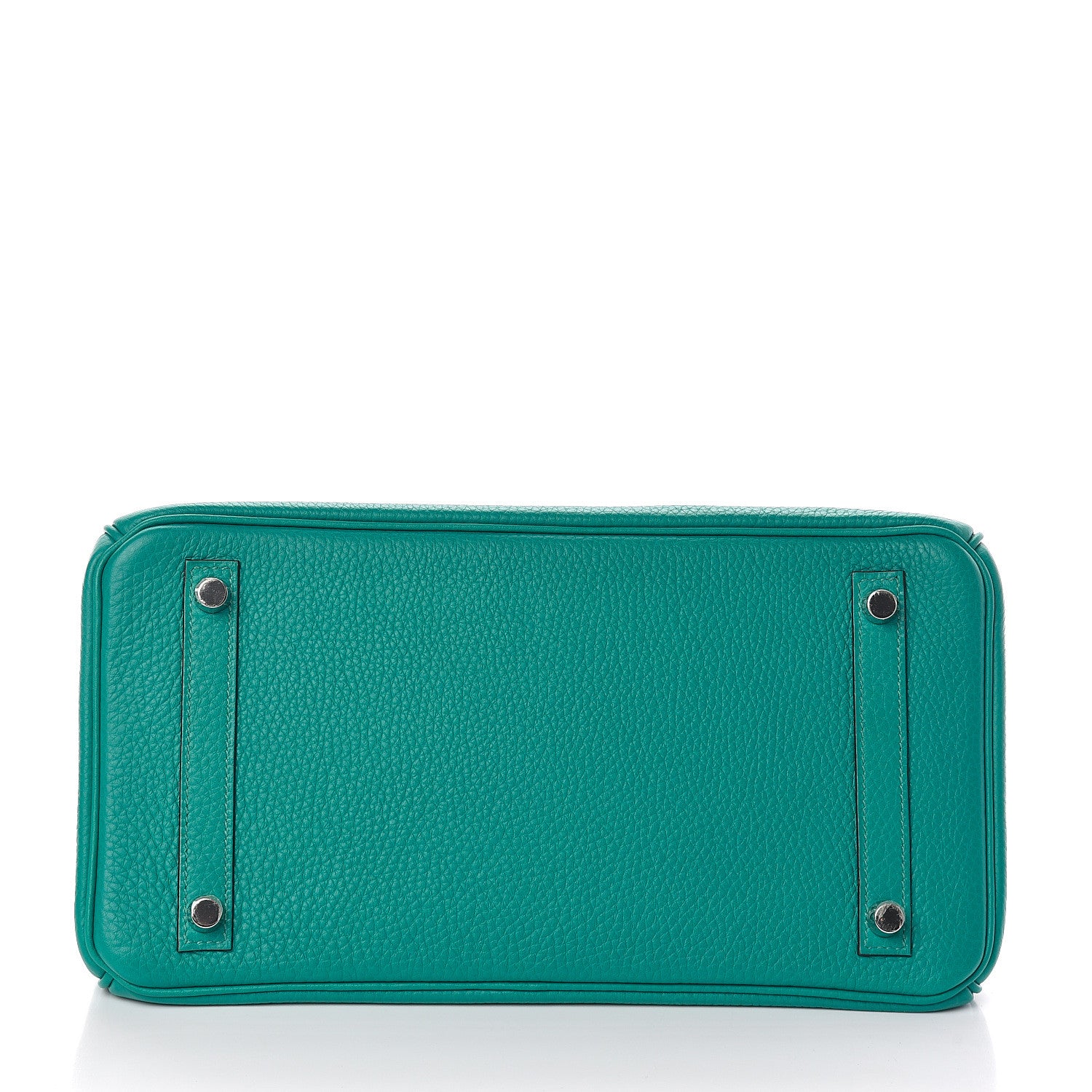 Hermes Taurillon Clemence Birkin 30 Bleu Paon 6 of 31