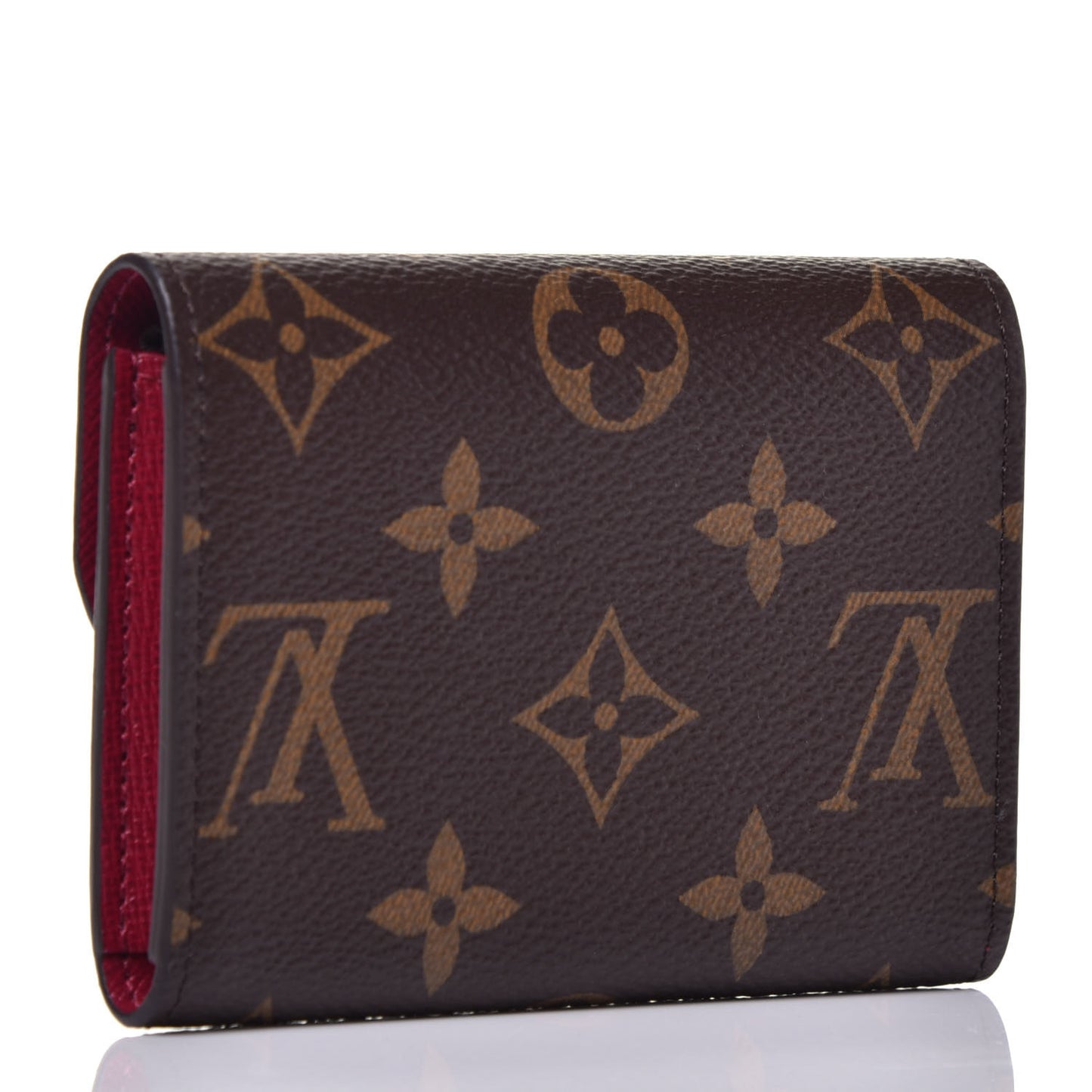 Monogram Rosalie Coin Purse Fuchsia