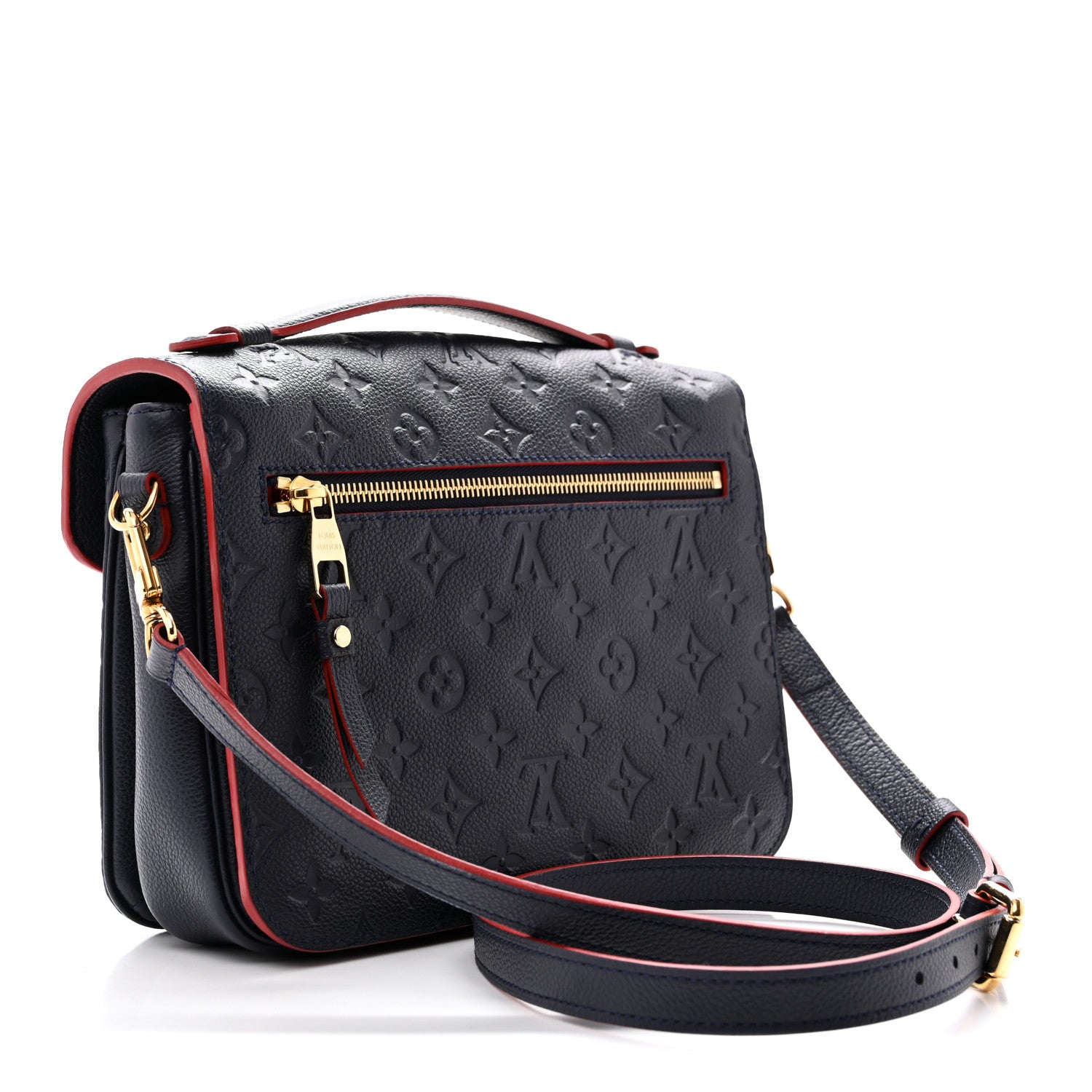 Louis Vuitton Empreinte Pochette Metis Marine Rouge 3 of 9