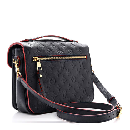 Louis Vuitton Empreinte Pochette Metis Marine Rouge 3 of 9