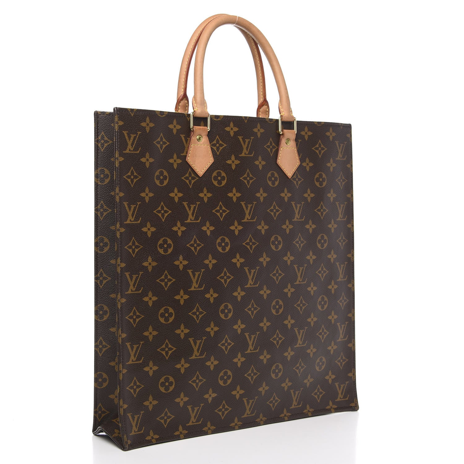 Louis Vuitton Monogram Sac Plat 3 of 13
