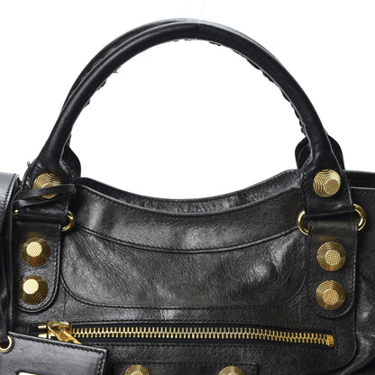 Balenciaga Agneau Giant 21 Gold Hardware City Black 9 of 10