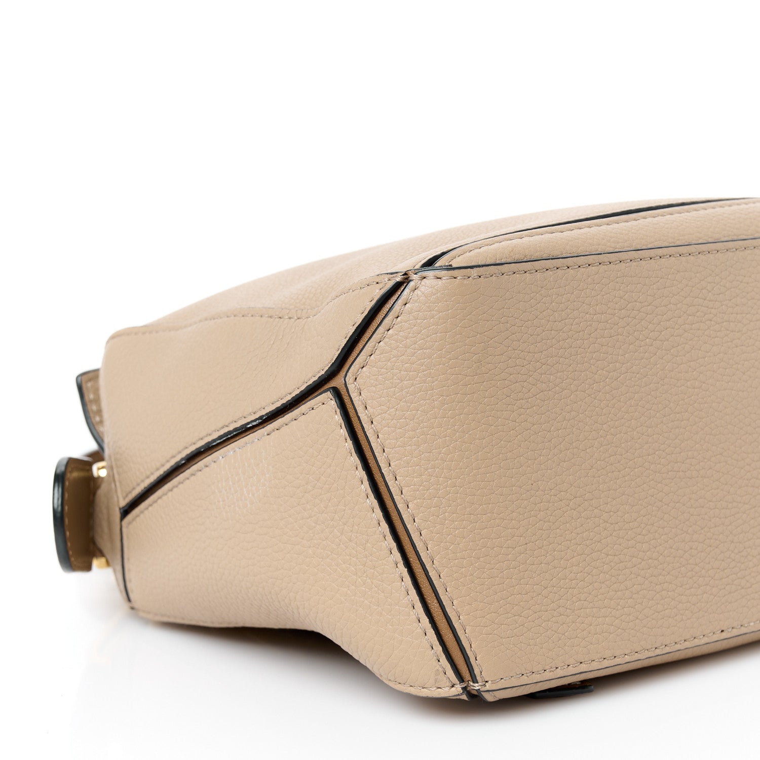 Loewe Grained Calfskin Small Puzzle Bag Sand Mink 7 of 8