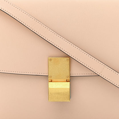Celine Shiny Goatskin Medium Classic Box Flap Bag Blush 9 of 12