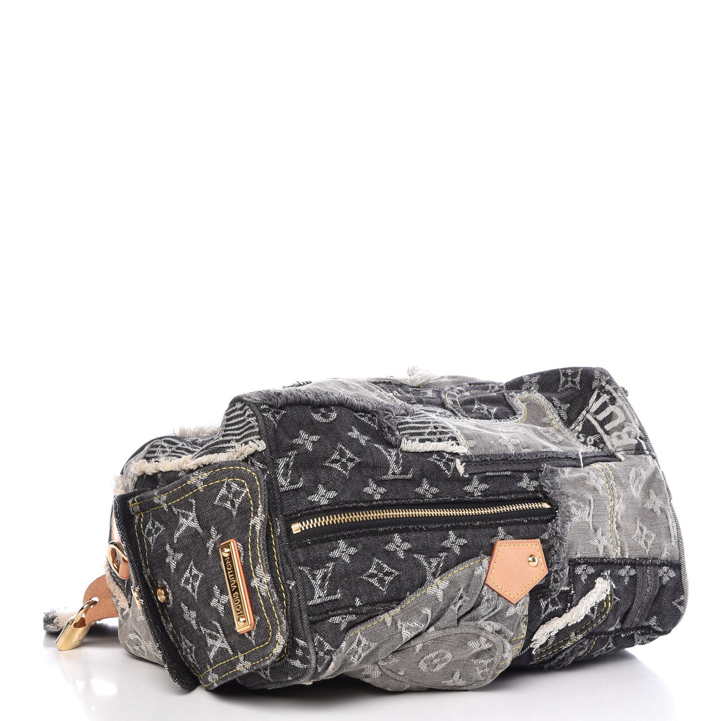 Denim Patchwork Speedy 30 Grey