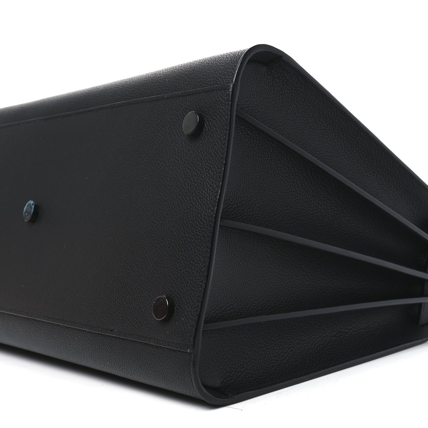Grained Calfskin Large Sac De Jour Carryall Black
