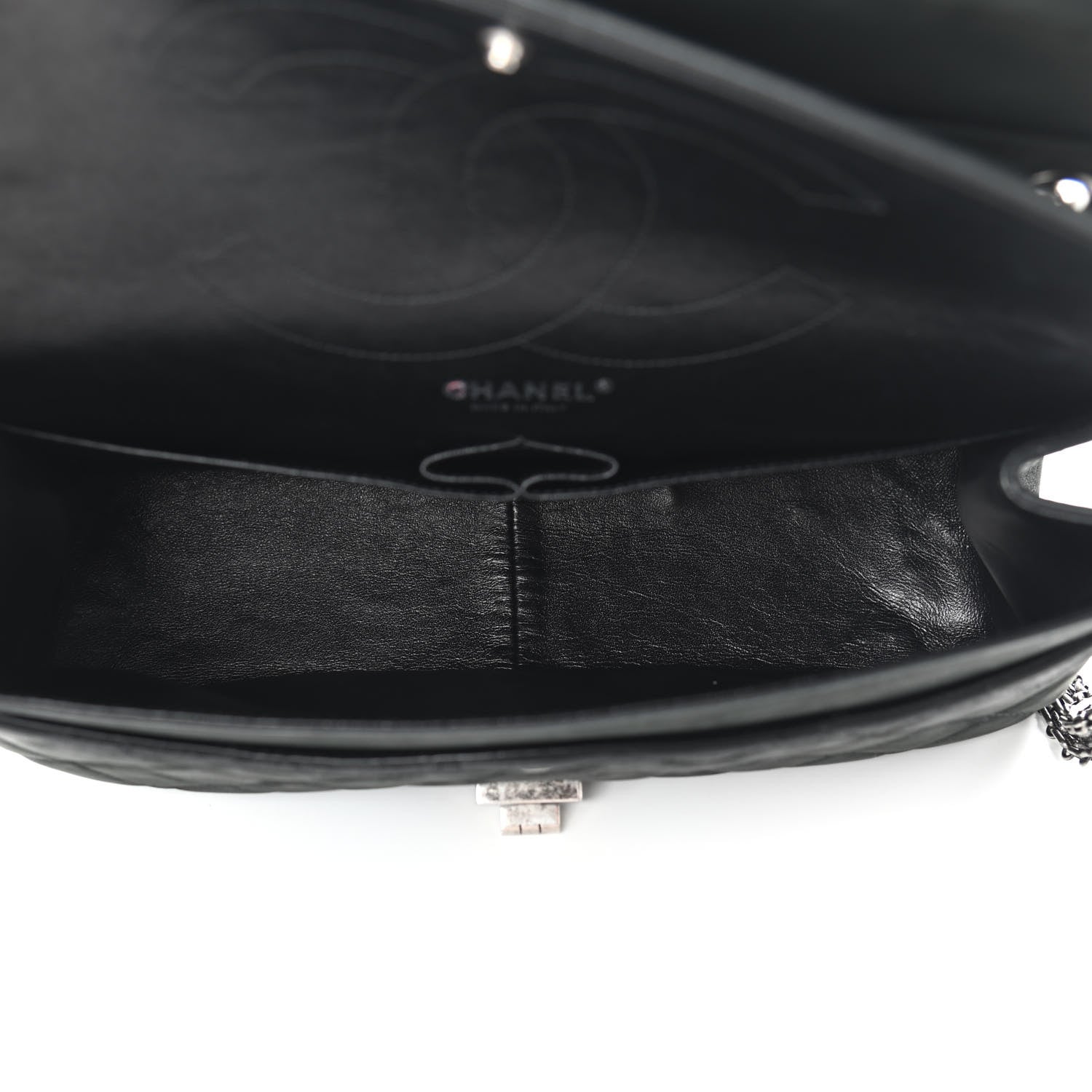 Chanel Iridescent Calfskin Quilted 2.55 Reissue 227 Flap Black 4 of 10