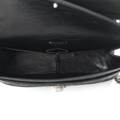 Chanel Iridescent Calfskin Quilted 2.55 Reissue 227 Flap Black 4 of 10