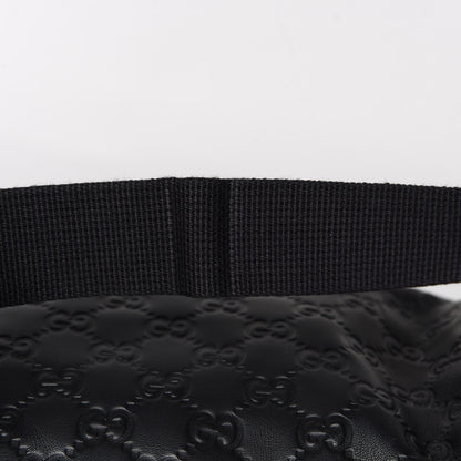 Gucci Guccissima Web Belt Bag Black 12 of 12