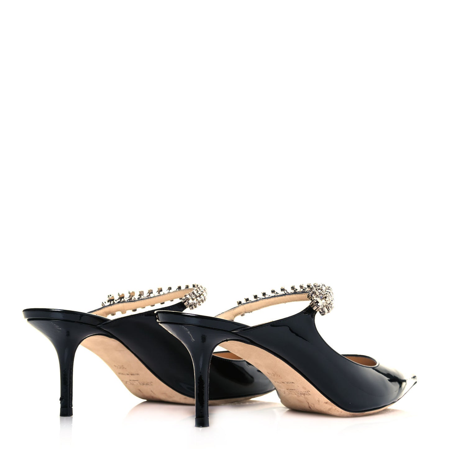 Patent Crystal Bing 65 Pumps 39.5 Black
