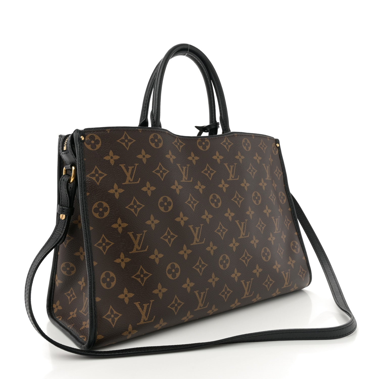 Louis Vuitton Monogram Popincourt MM Black 3 of 11