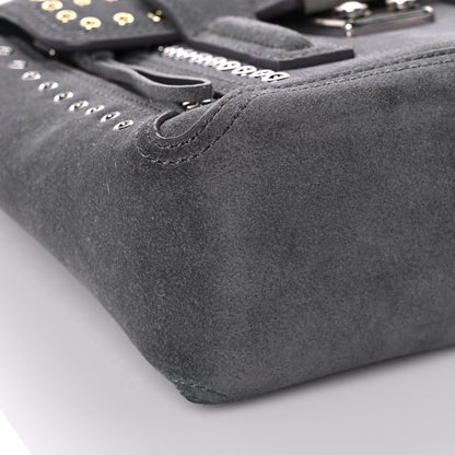 3.1 Phillip Lim Suede Eyelet Mini Pashli Satchel Grey 8 of 9