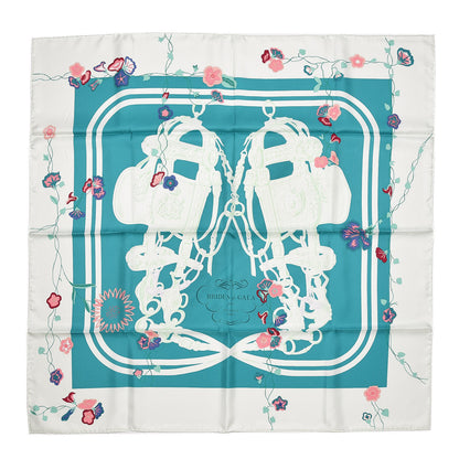 Hermes Silk Brides Fleuries Scarf 90 1 of 3