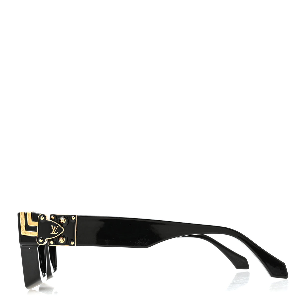 Louis Vuitton Acetate 1.1 Millionaires Sunglasses Z1165W Black 3 of 8